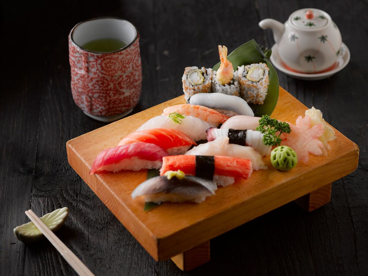 Deska sushi i sashimi